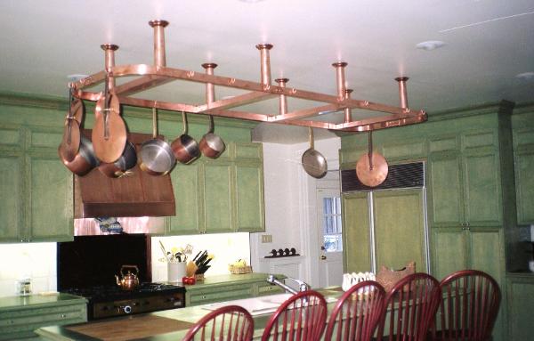 Copper Pot Rack by FM Enterprises Inc. All rights reserved.