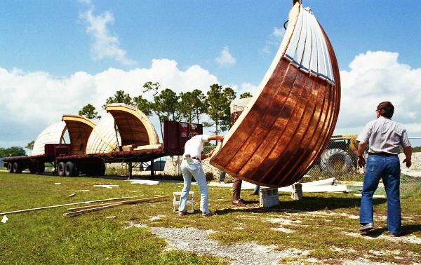 Reassembly of Dome construction by FM Enterpriseses Inc. all rights reserved.