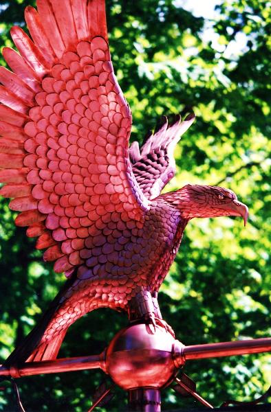 Eagle Weathervase Designed and Created by FM Enterprises Inc. All rights reserved.